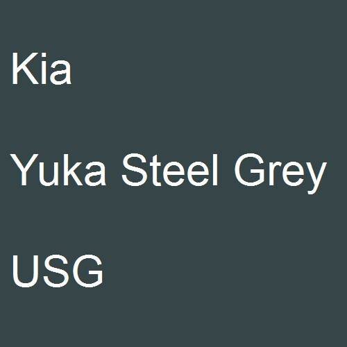 Kia, Yuka Steel Grey, USG.